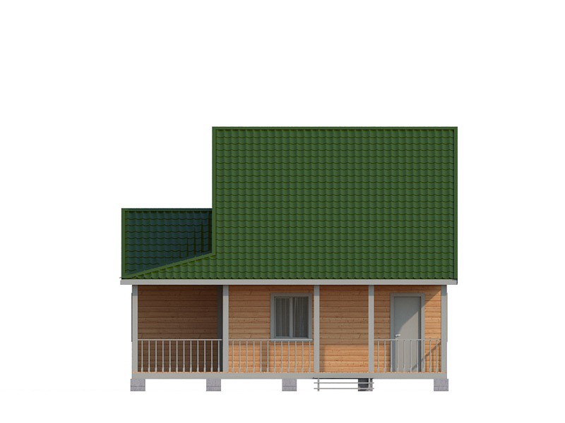 Деревянный дом из бруса КА-130