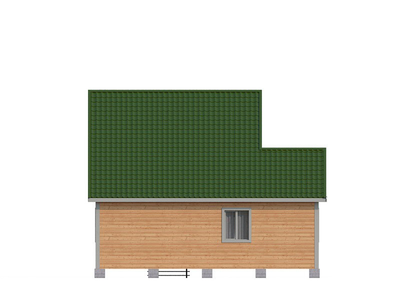 Деревянный дом из бруса КА-130