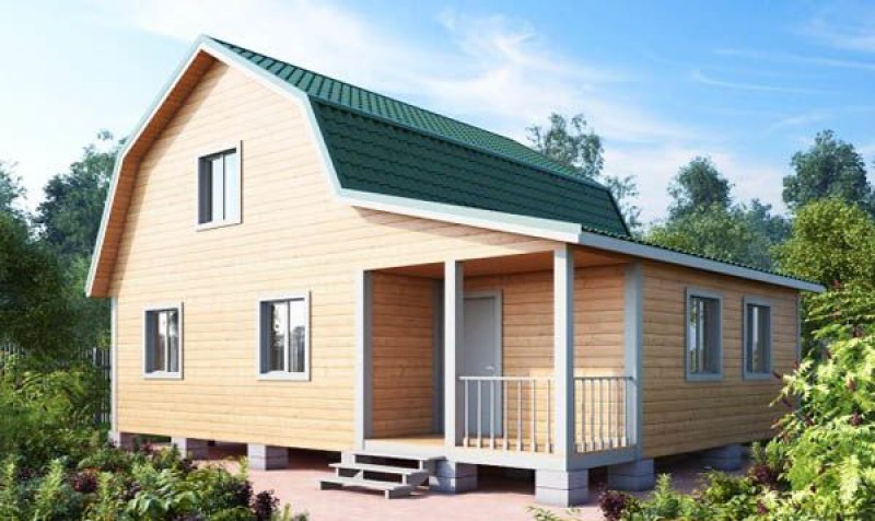 Загородный дом с пристройкой КА-121