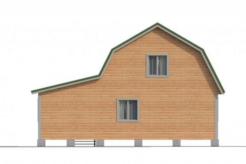 Загородный дом с пристройкой КА-121