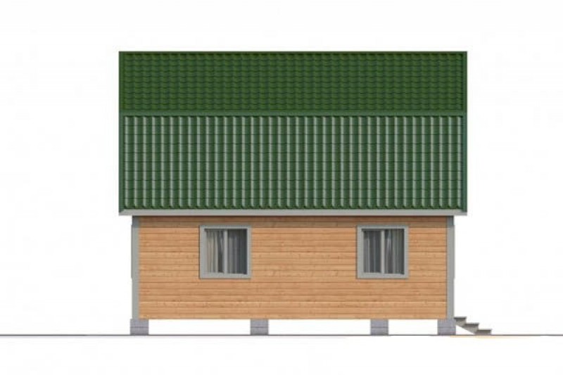 Загородный дом с пристройкой КА-121