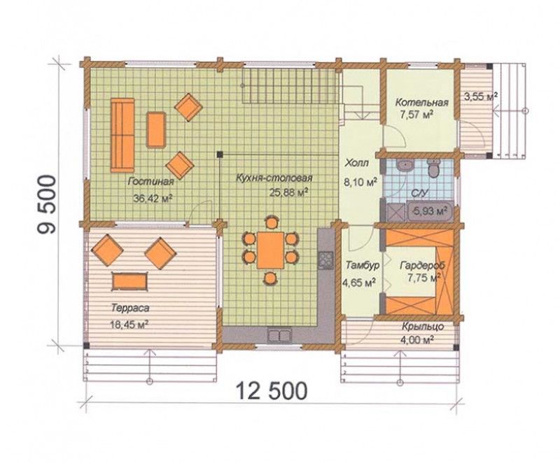 Коттедж ФАБ-118