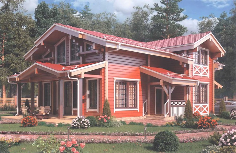 Европейский коттедж ФАБ-119