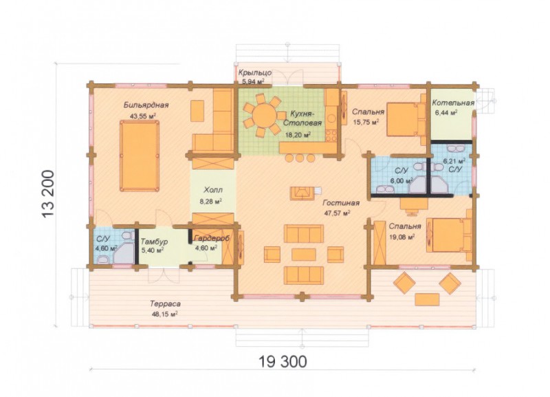 Финский дом ФАБ-120