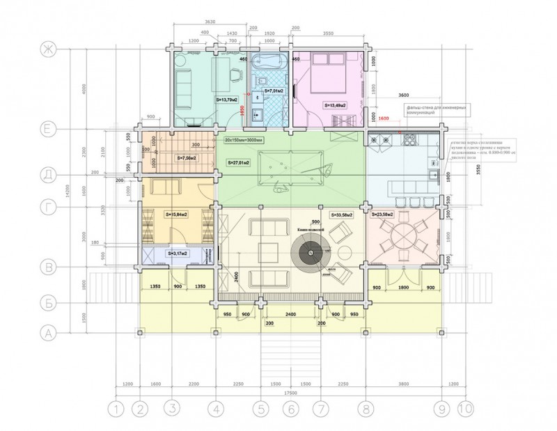 Деревянный коттедж ФАБ-121