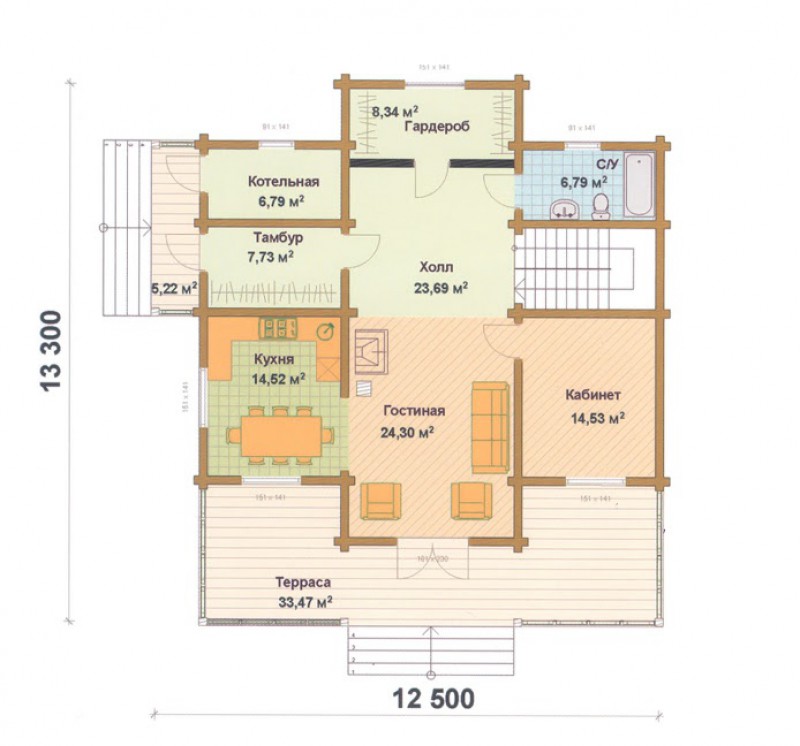 Коттедж ФАБ-124