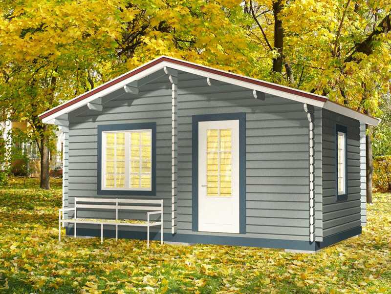 Летний дом-студия ЛД-7 3х5