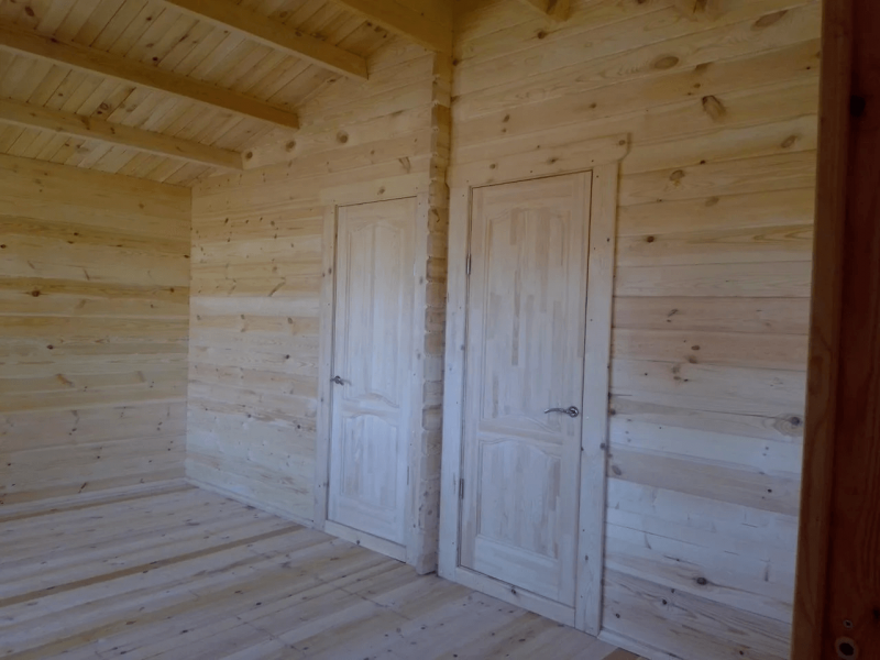 Летний дом из бруса СД-17 8×5.8м