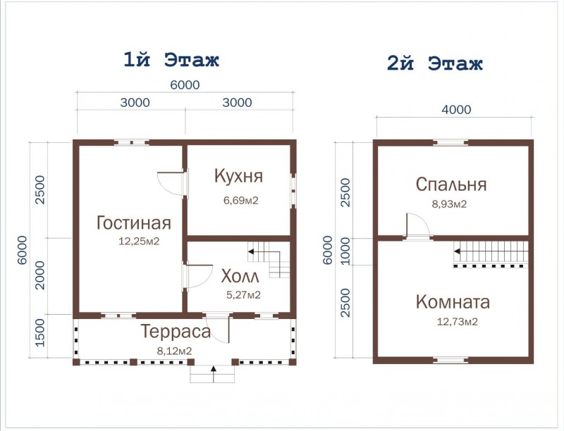 Уютный дачный дом ДД-10